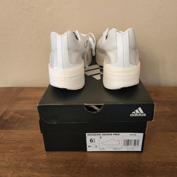 NEW adidas ADIZERO ADIOS PRO FX1765 Men's 6.5/Women's 8. Condition is Ne… - Picture 3 of 5